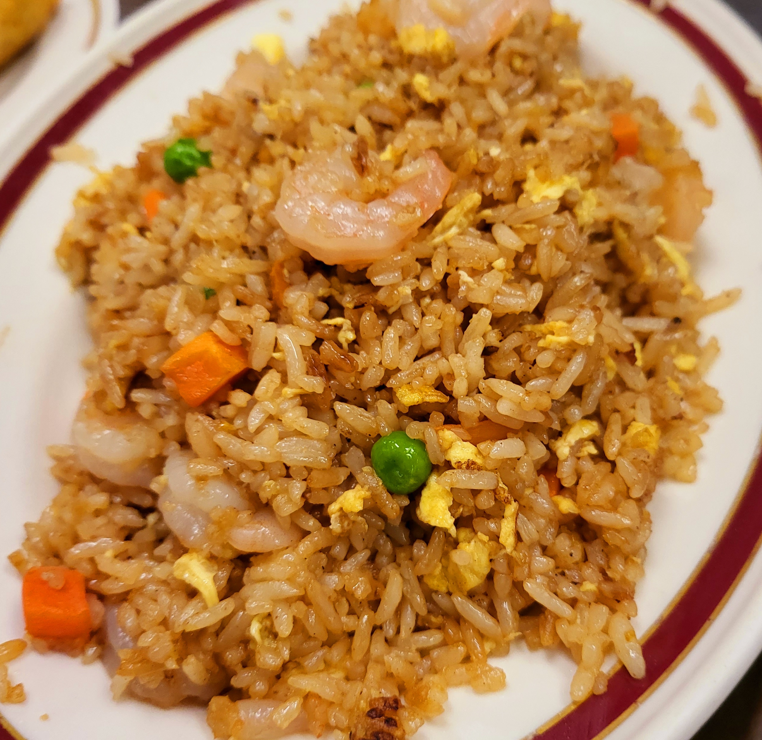 Order F06. Shrimp Fried Rice food online from Dragon Palace Chinese Restaurant store, Davenport on bringmethat.com