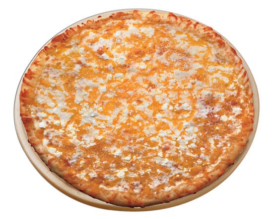 Order Quattro Cheese Pizza - Medium 12" (8 Slices) food online from Vocelli Pizza store, Zelienople on bringmethat.com