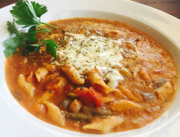 Order Baked Minestrone Soup food online from Streets Of New York -1959 S Signal Butte Rd store, MESA on bringmethat.com