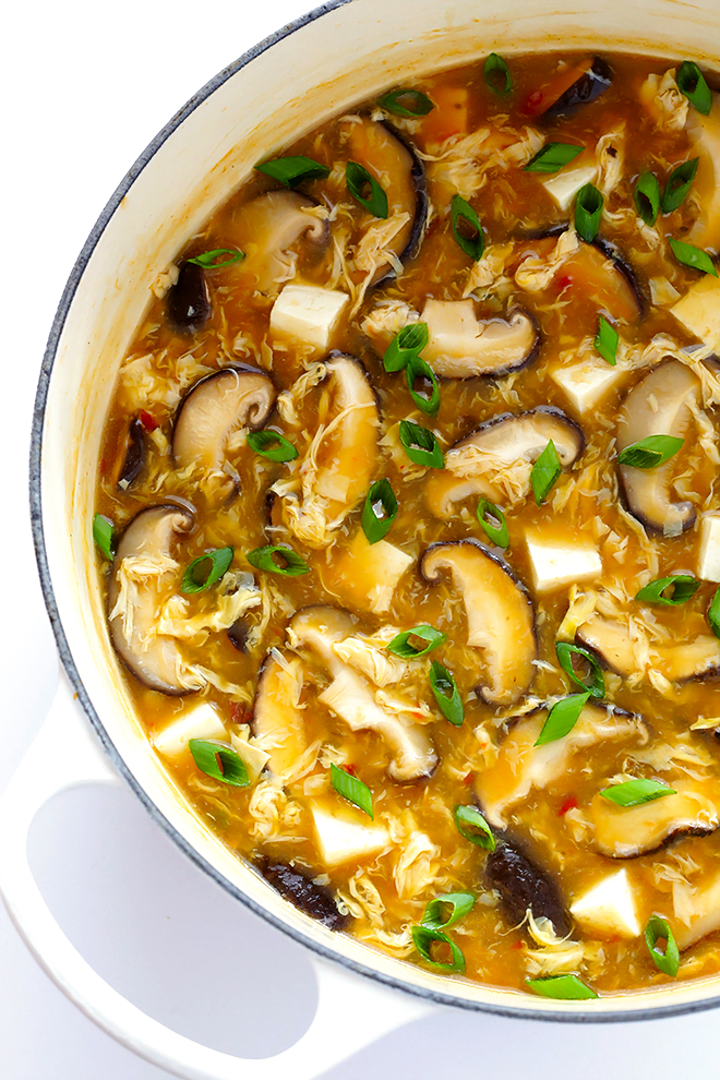 Order Hot and Sour Soup food online from Fusion Asian Kitchen store, Hurst on bringmethat.com