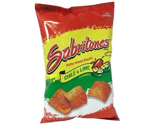 Order Sabritas Puffed Wheat Snacks - Chili Cheese food online from Loma Mini Market store, Long Beach on bringmethat.com