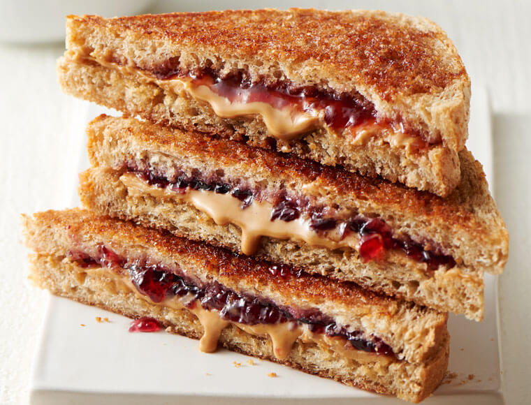 Order Peanut Butter and Jelly food online from Beach Monkey Cafe store, Pacifica on bringmethat.com