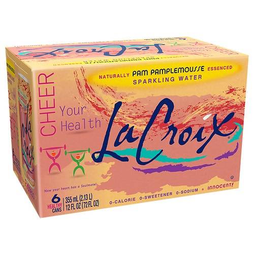 Order LaCroix Sparkling Water Grapefruit - 12.0 oz x 6 pack food online from Walgreens store, Monroe on bringmethat.com