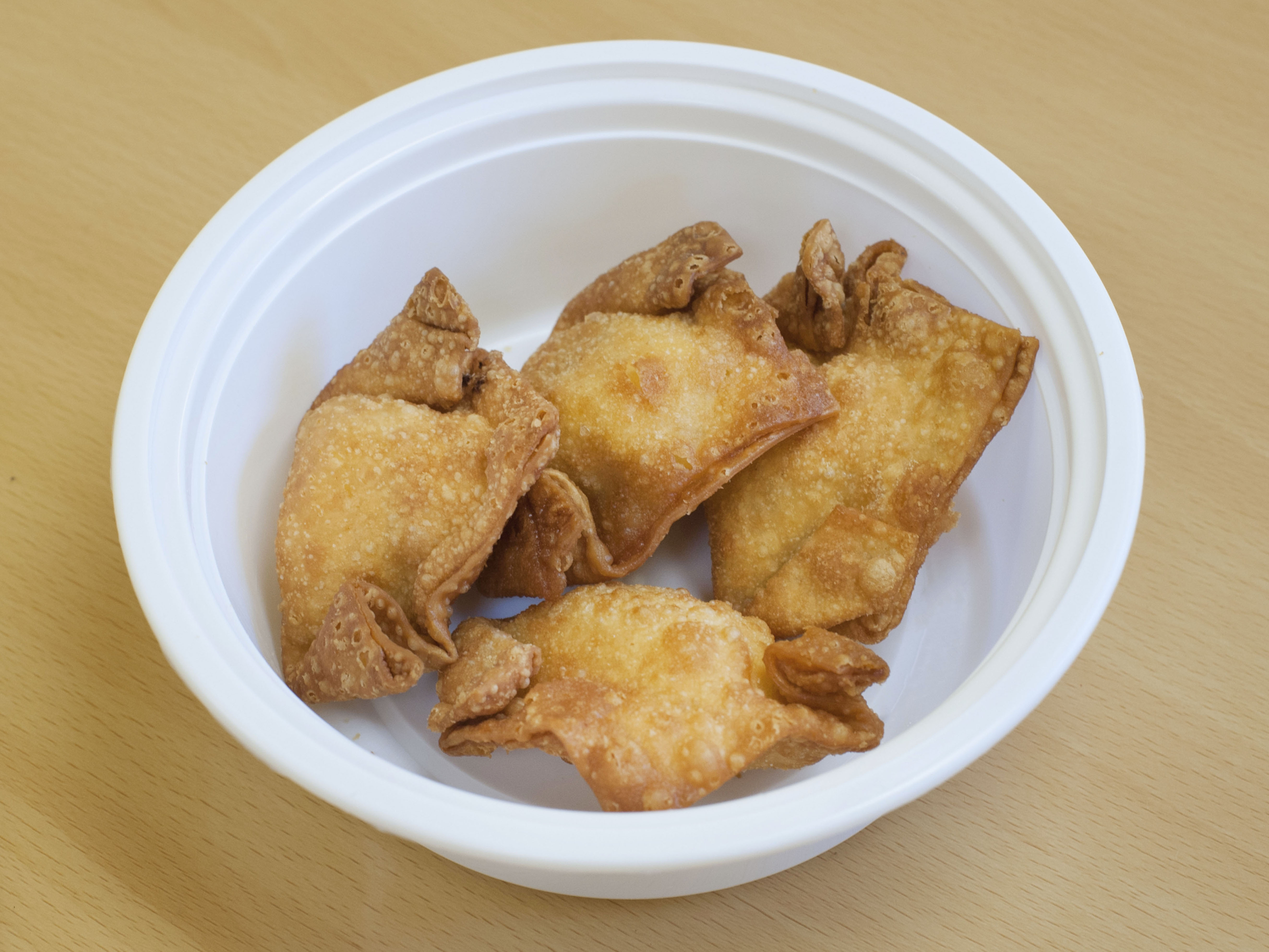 Order 103.  6 Pieces Crab Rangoon food online from China China store, Joliet on bringmethat.com