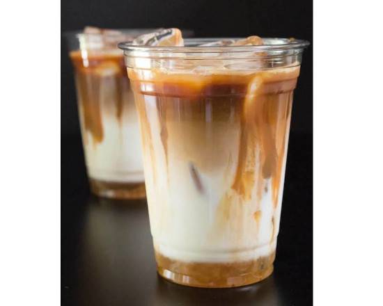 Order Iced Caramel Macchiato food online from Sleek Chocolate store, Houston on bringmethat.com