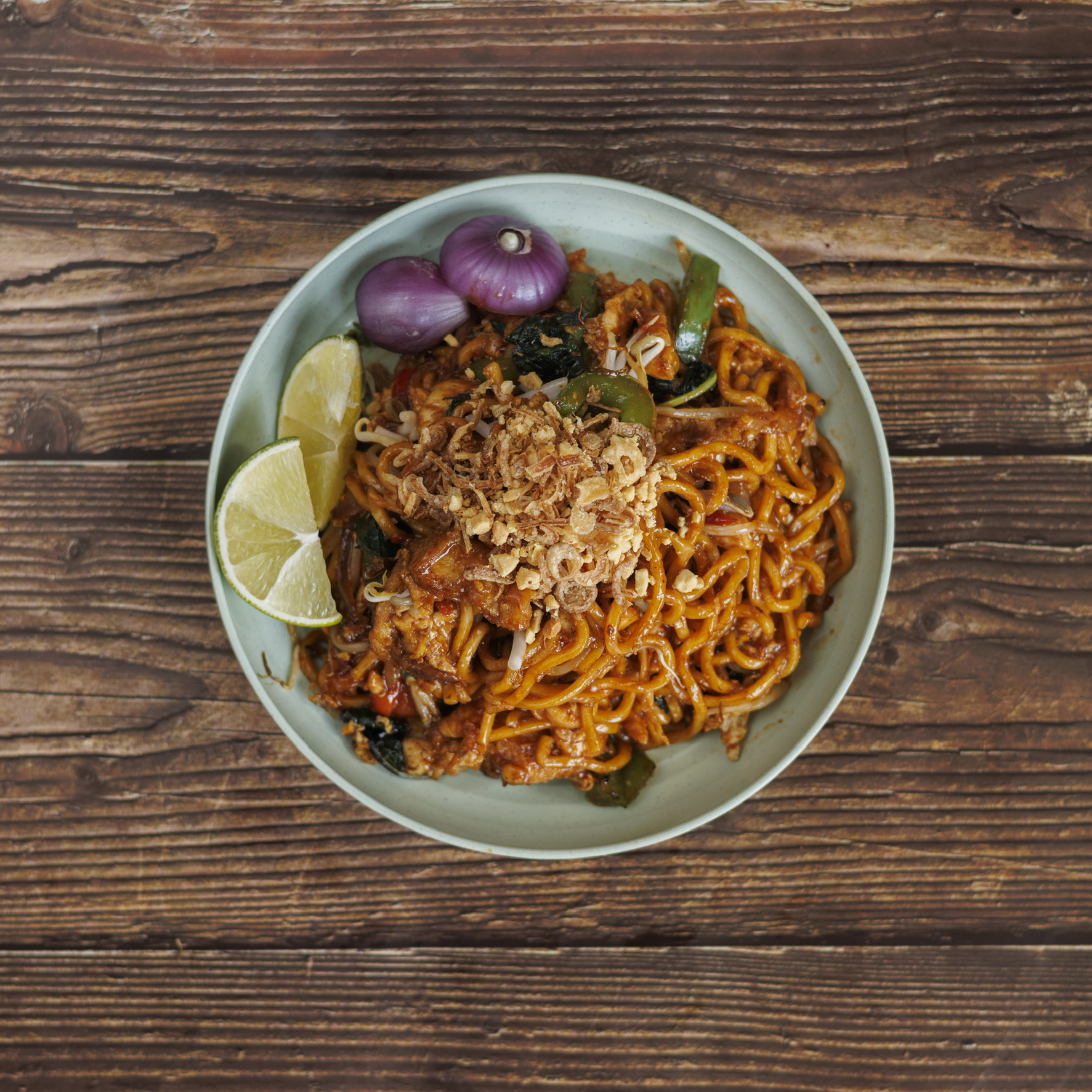 Order Spicy Mee Goreng food online from Herbs Thai Bistro store, New York on bringmethat.com