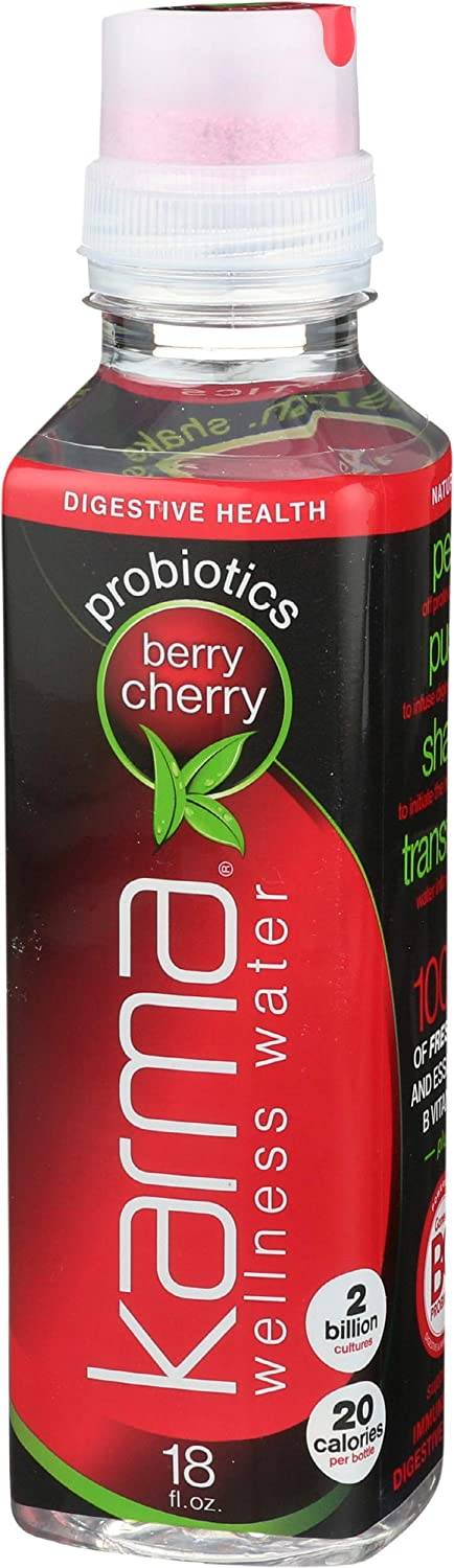 Order Karma Wellness Water Bev Prebiotic Berry Cherry food online from Exxon Food Mart store, Port Huron on bringmethat.com