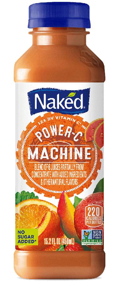 Order Naked Power-C Machine Juice Smoothie food online from Star Variety store, Cambridge on bringmethat.com