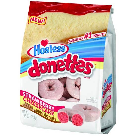 Order Hostess Donettes Strawbeery Cheese Cake food online from Exxon Food Mart store, Port Huron on bringmethat.com