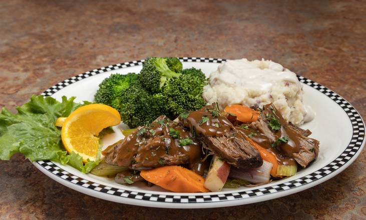 Order Slow-Cooked Pot Roast food online from Black Bear Diner store, Bullhead City on bringmethat.com