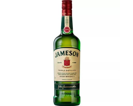 Order Jameson, 750mL whiskey (40.0% ABV) food online from Van Ness Liquors store, San Francisco on bringmethat.com