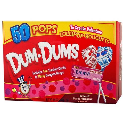 Order Dum Dums Valentine's Lollipop Bouquets - 8.6 oz food online from Walgreens store, Walkertown on bringmethat.com