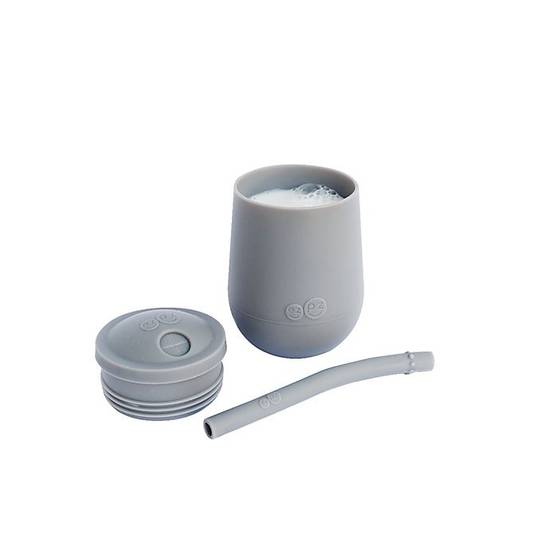 Order ezpz™ Mini Cup + Straw Training System in Grey food online from Bed Bath & Beyond store, Lancaster on bringmethat.com