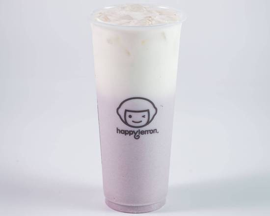Order A8. Taro Milk Tea food online from Happy Lemon store, San Diego on bringmethat.com