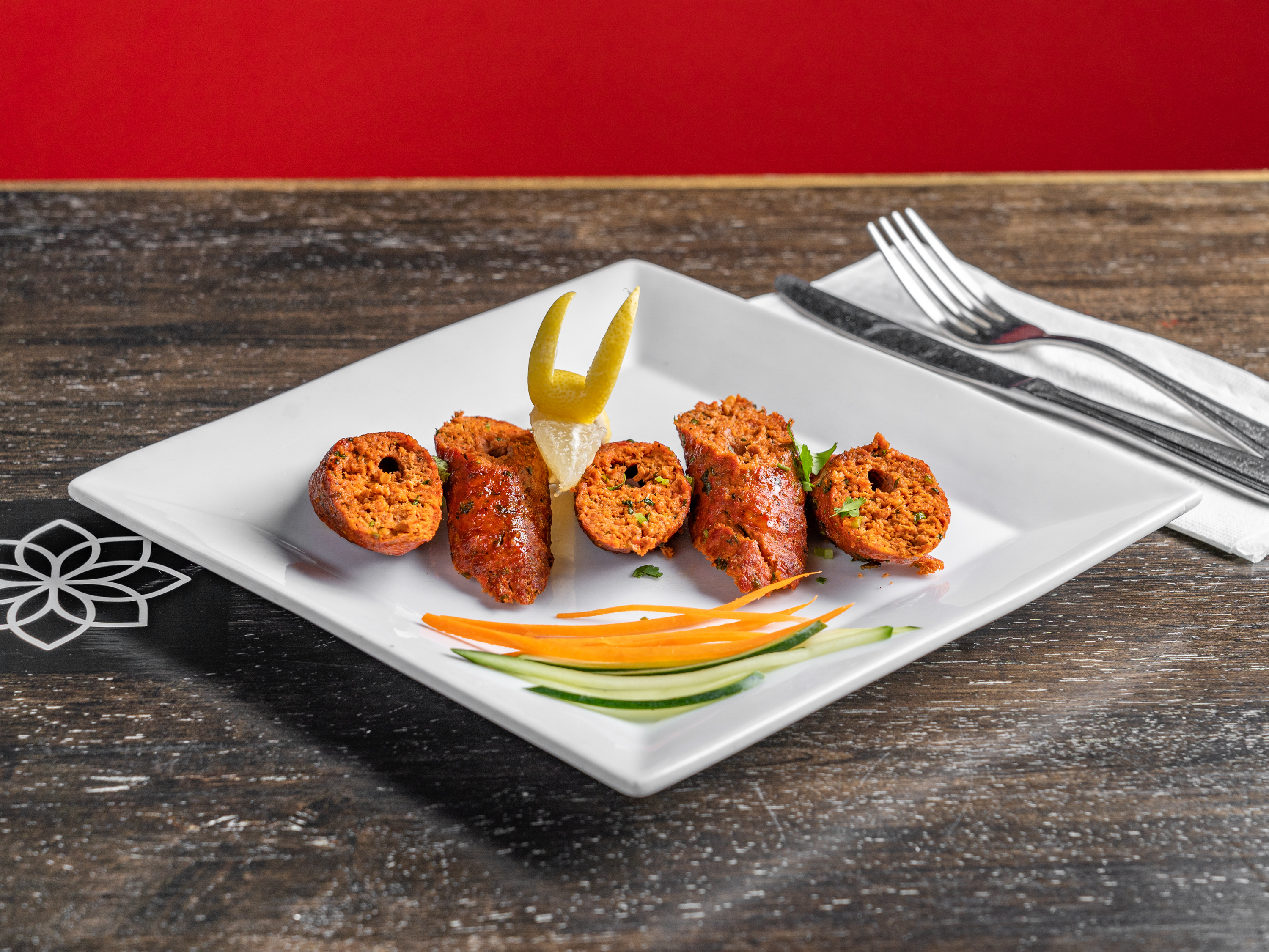 Order Seek Kabab Appetizer food online from The Writing Room store, New York on bringmethat.com