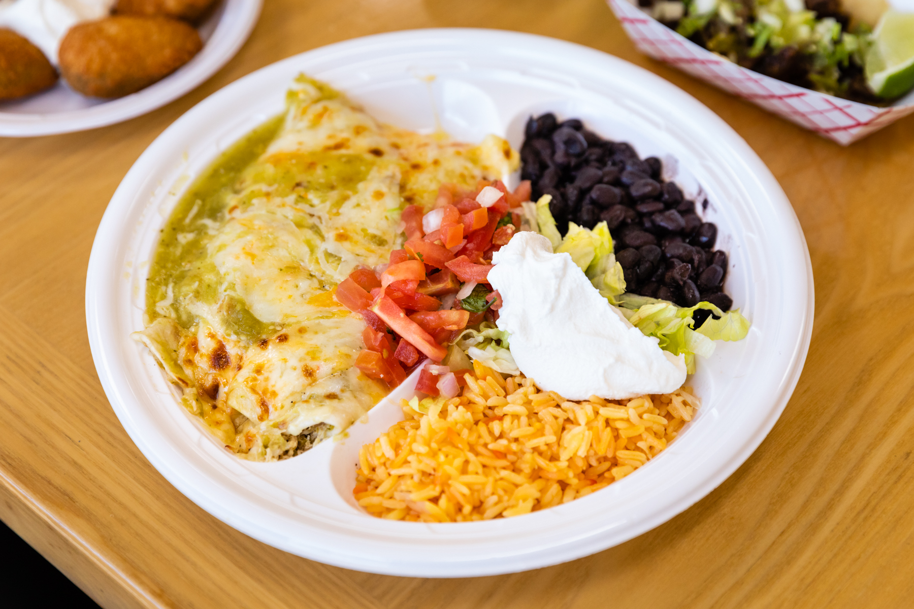 Order Enchiladas food online from Blue Tortilla store, Selden on bringmethat.com