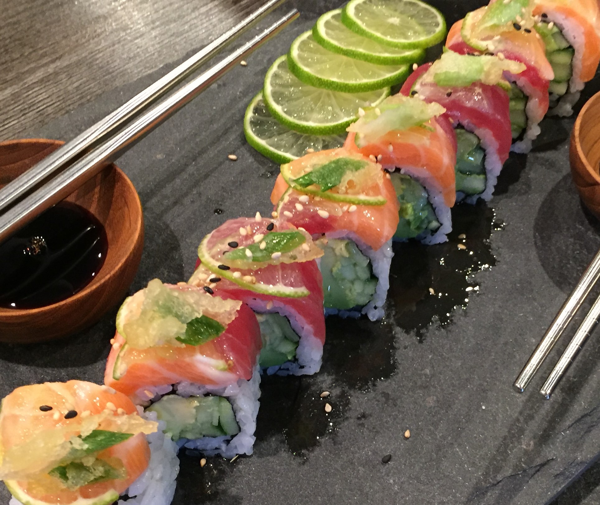 Order Lime and Dine Roll food online from Sushi Confidential store, Campbell on bringmethat.com