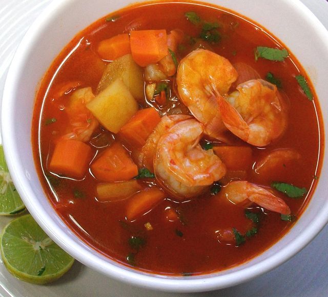 Order Sopa de Camaron food online from Guerrero Market And Take Out store, Glendale on bringmethat.com