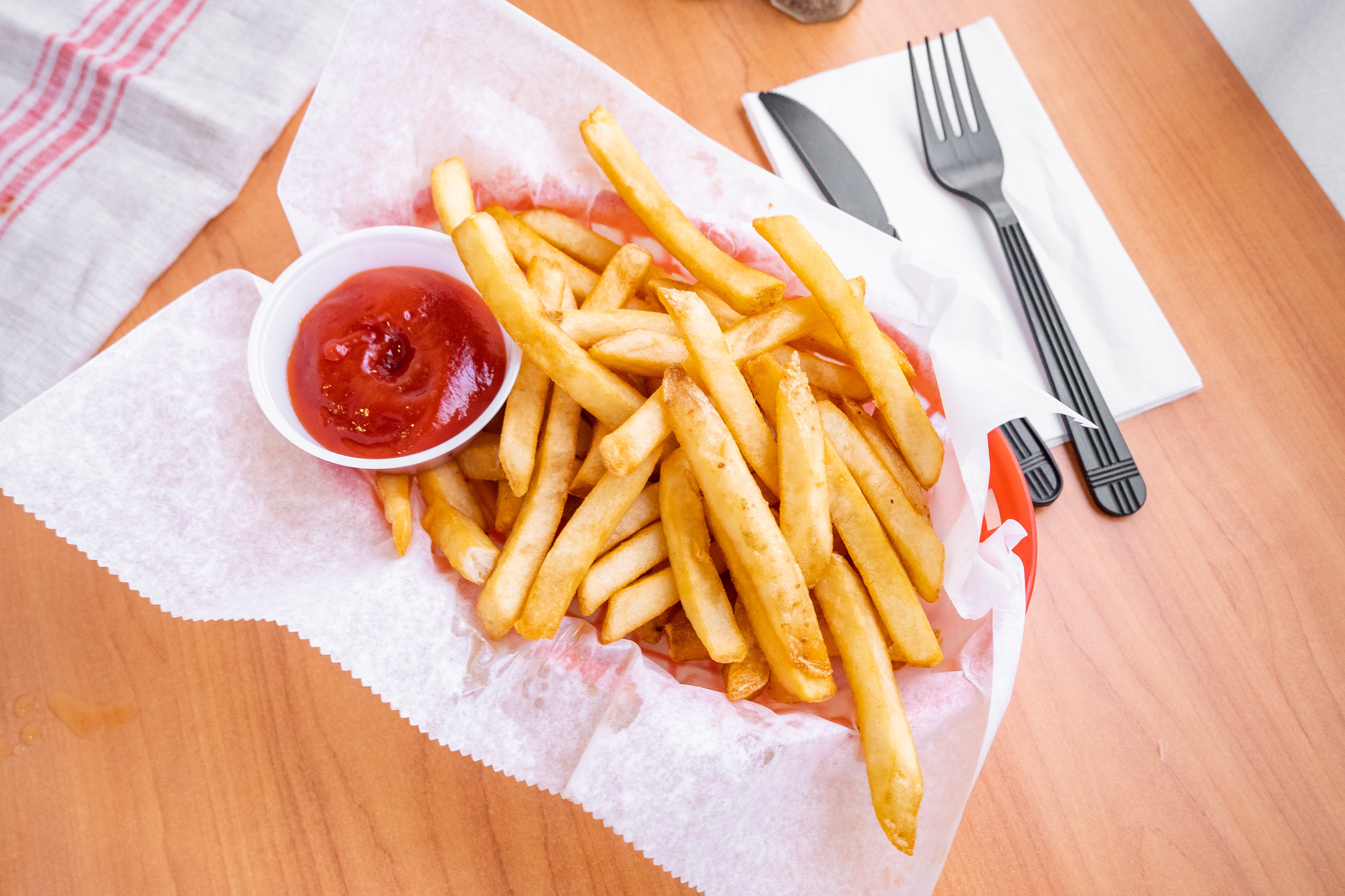 Order Fries - Side food online from Bella Roma Pizza Kitchen store, Springfield on bringmethat.com
