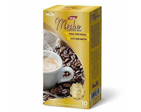 Order Café Mazel Mocha Coffee Mix Sticks (10 pk) food online from Temple Beauty Supply store, South Gate on bringmethat.com