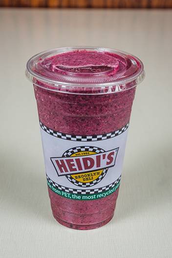 Order Blueberry Monster Smoothie food online from Heidi's Brooklyn Deli store, Brighton on bringmethat.com