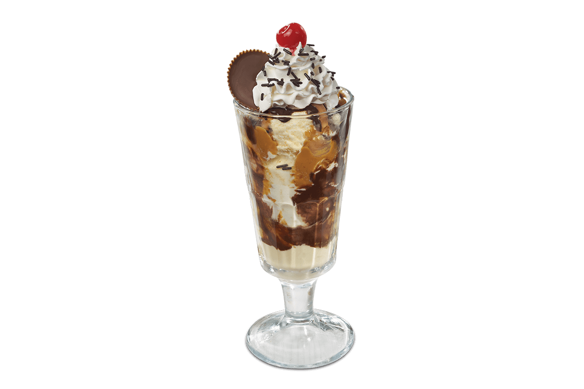 Order Reese's® Peanut Butter Cup Sundae food online from Friendly store, Horsham on bringmethat.com