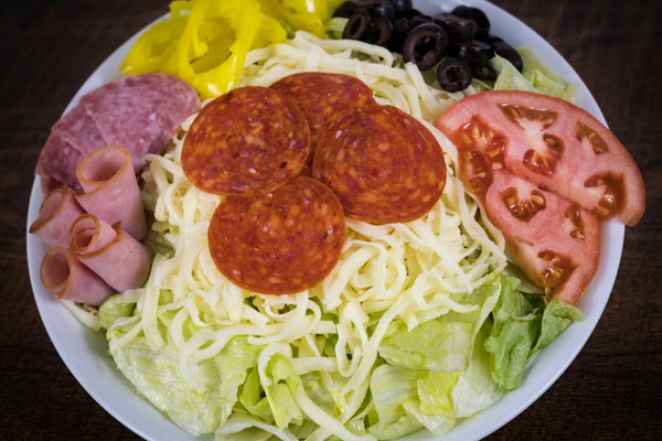 Order Antipasto Salad food online from Gionino Pizzeria store, Hudson on bringmethat.com