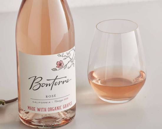 Order Bonterra Vineyards, Rosé California 750ML food online from House Of Wine store, New Rochelle on bringmethat.com