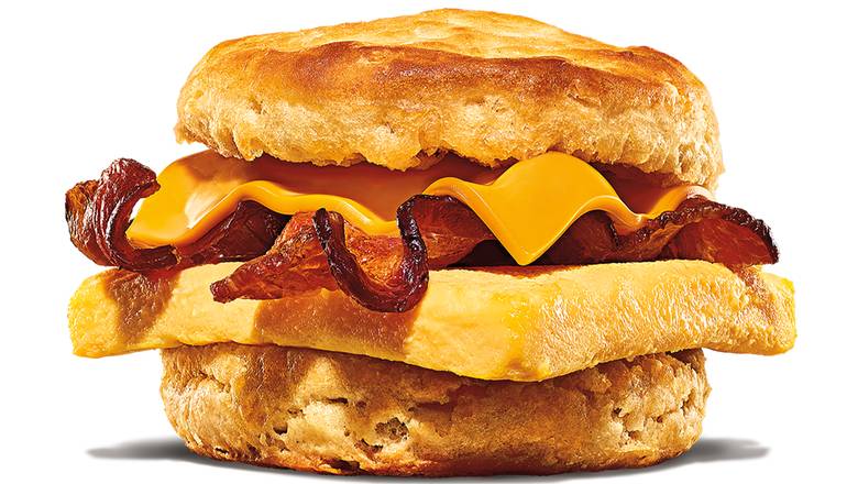 Order Bacon Egg & Cheese Biscuit food online from Burger King store, Rumford on bringmethat.com