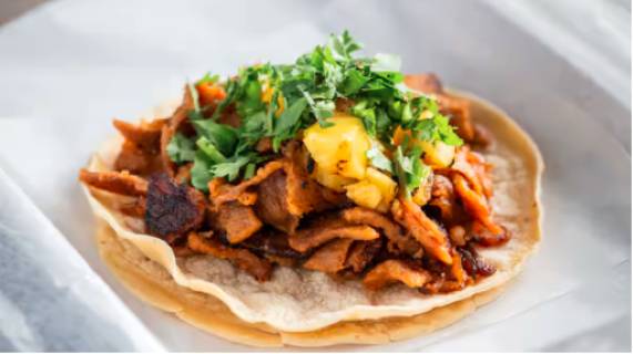 Order Pork Al Pastor Taco food online from Asadito store, Chicago on bringmethat.com