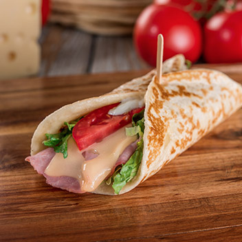 Order Ham & Cheese Sandwich food online from Olga's Kitchen store, Grand Rapids on bringmethat.com