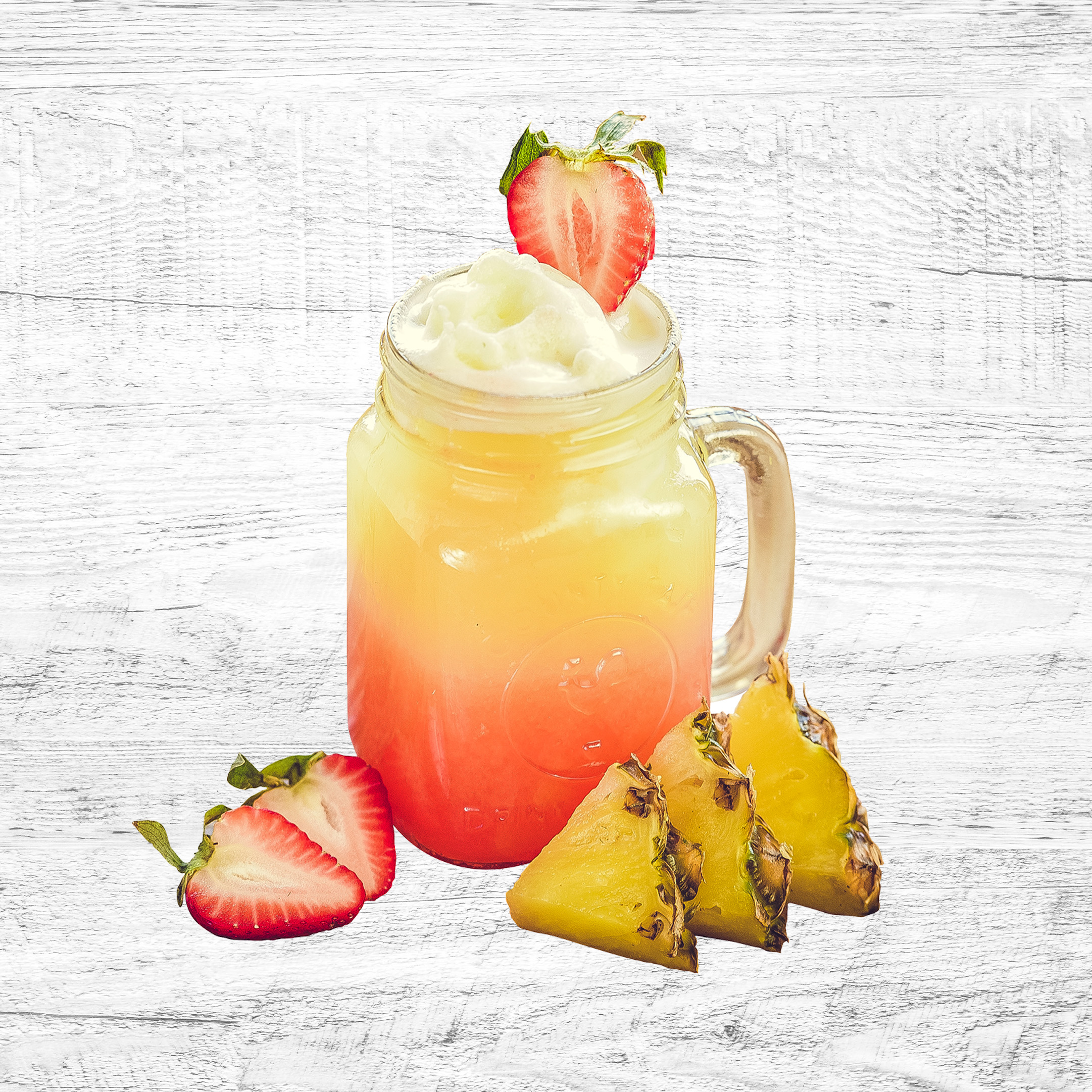 Order Pineapple Strawberry / Pina Fresa food online from Noches De Colombia store, Montclair on bringmethat.com