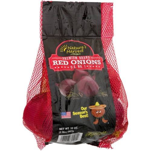 Order Nature's Harvest · Red Onions (2 lbs) food online from Safeway store, Bowie on bringmethat.com