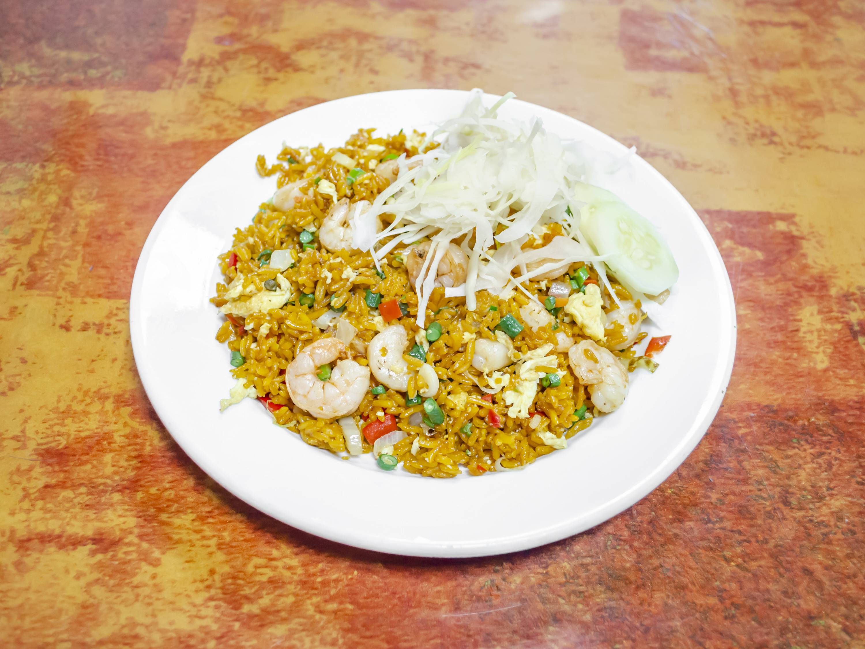 Order Shrimp Fried Rice food online from Coconut Palm Bar & Grill store, Bronx on bringmethat.com