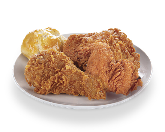 Order 3 Piece Chicken Meal Deal food online from Krispy Krunchy Chicken & Pizza store, San Leandro on bringmethat.com
