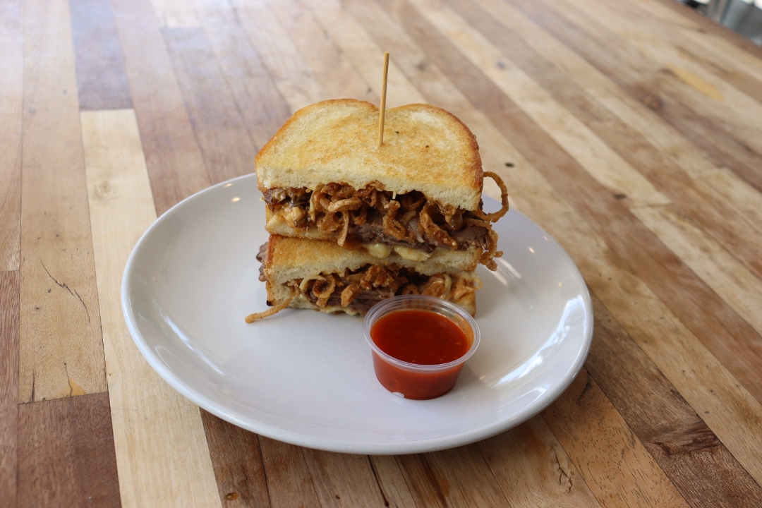 Order Brisket Grilled Cheese food online from Project Social store, Dana Point on bringmethat.com
