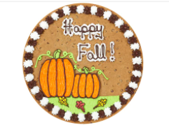 Order Happy Fall Pumpkins - HF2561 food online from Cookie Co store, Longview on bringmethat.com