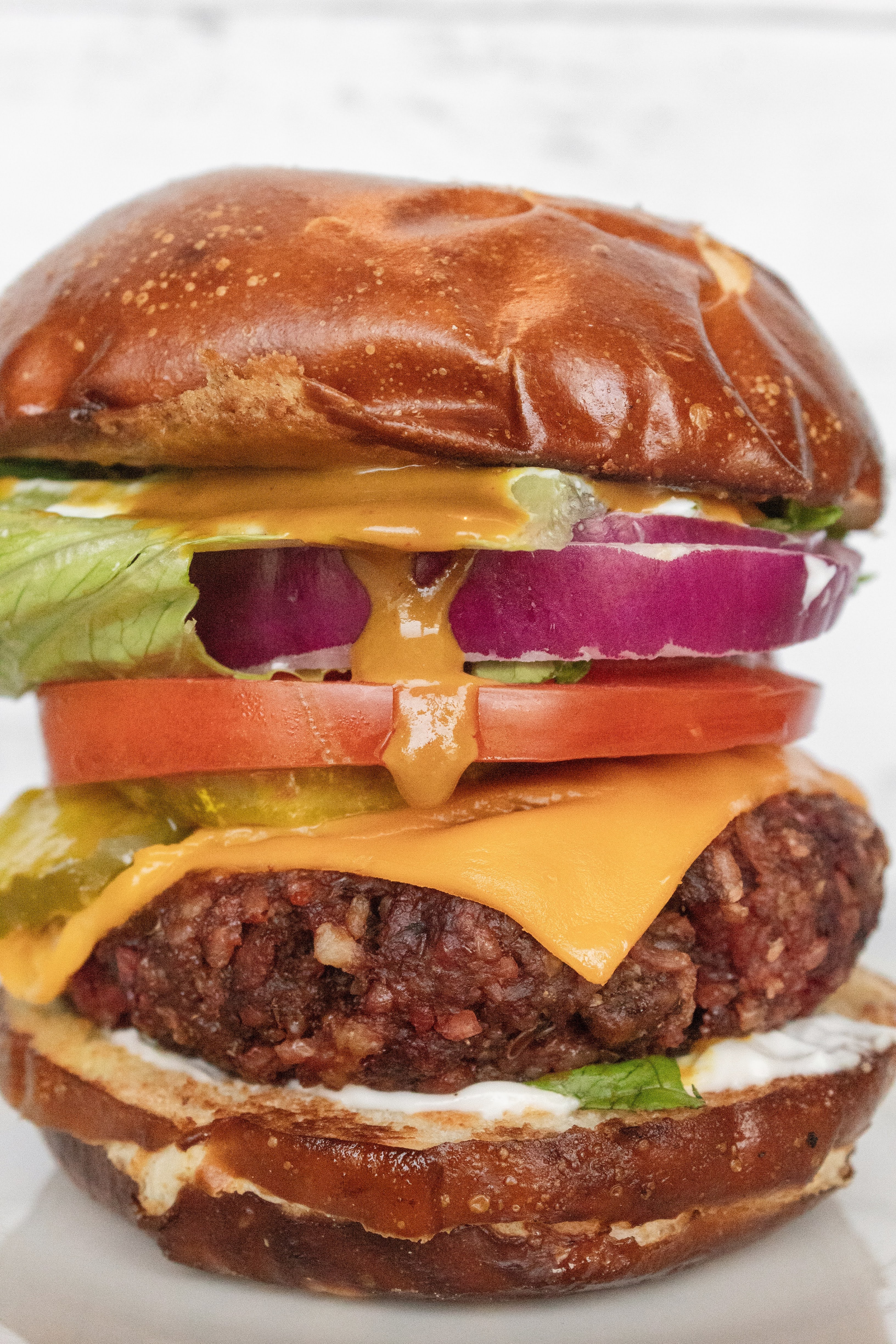 Order Juicy Burger food online from Sweet Mustard Htx store, Houston on bringmethat.com