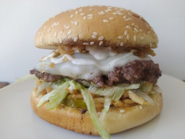 Order Crispy Ranch Cheeseburger and Fries food online from Kooby store, La Crescenta on bringmethat.com