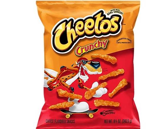 Order Cheetos Crunchy Family Size food online from To & Go Grocery store, Northbrook on bringmethat.com