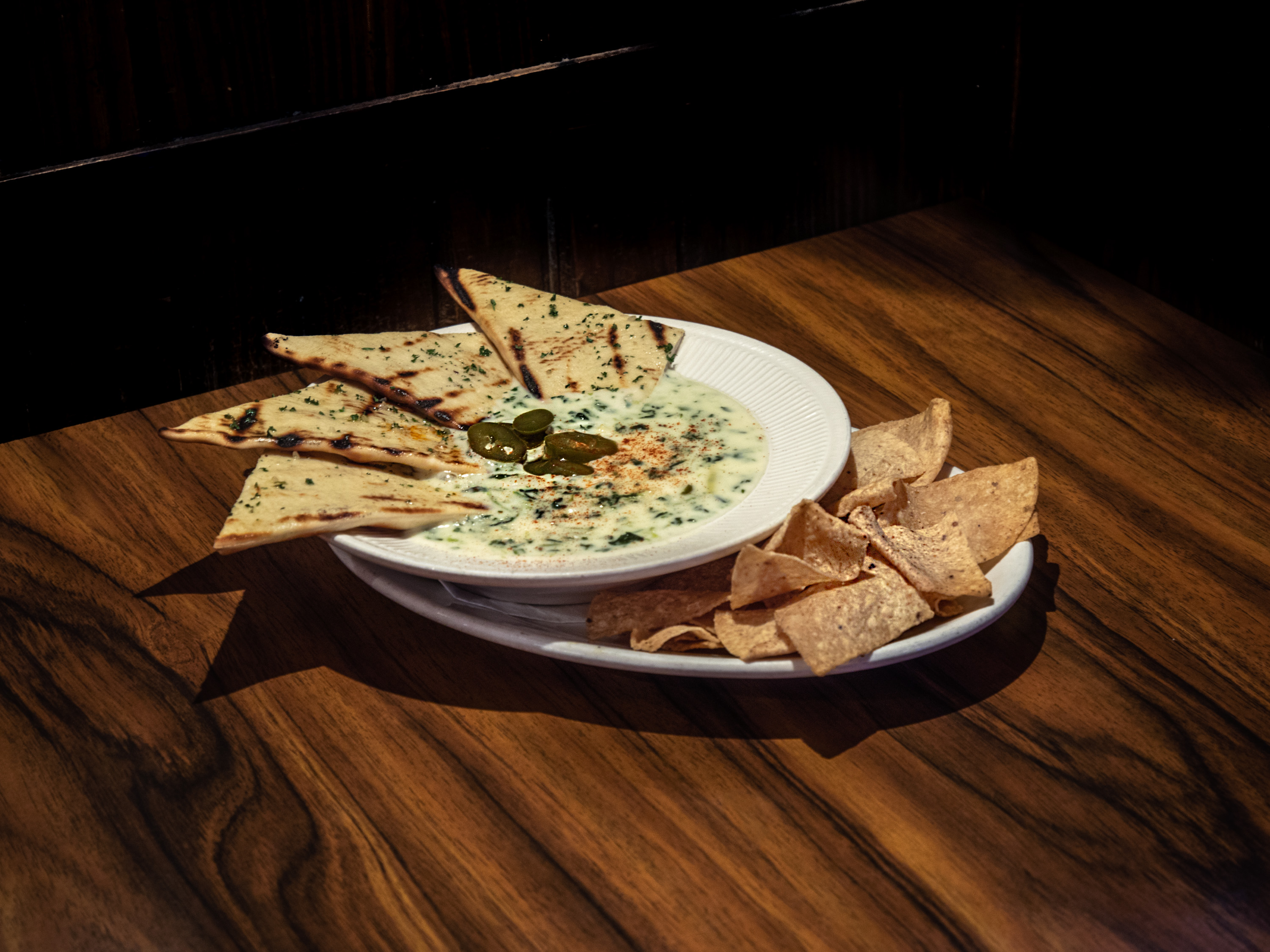 Order Spinach Artichoke Queso food online from Union Jack Pub store, Indianapolis on bringmethat.com