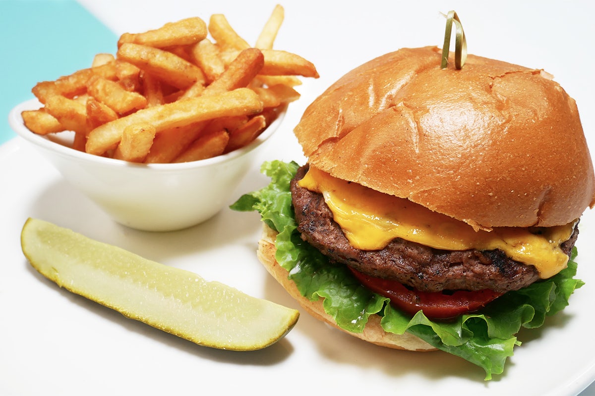 Order Old Reliable Burger food online from The Broken Yolk Cafe store, Chula Vista on bringmethat.com