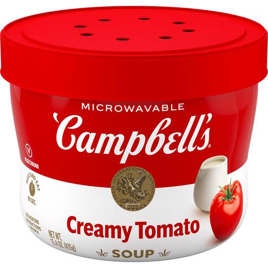 Order Campbell's Creamy Tomato Soup, 15.4 Oz Microwavable Bowl food online from Cvs store, ARCADIA on bringmethat.com