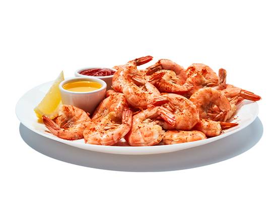 Order 1/2LB Steamed Shrimp food online from Hootie Bait & Tackle store, Brunswick on bringmethat.com