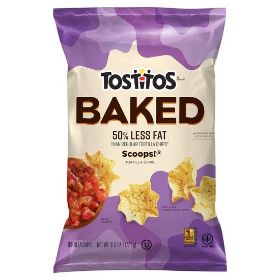Order Tostitos Baked Tortilla Chips Scoops (6.25 oz) food online from Rite Aid store, Yamhill County on bringmethat.com