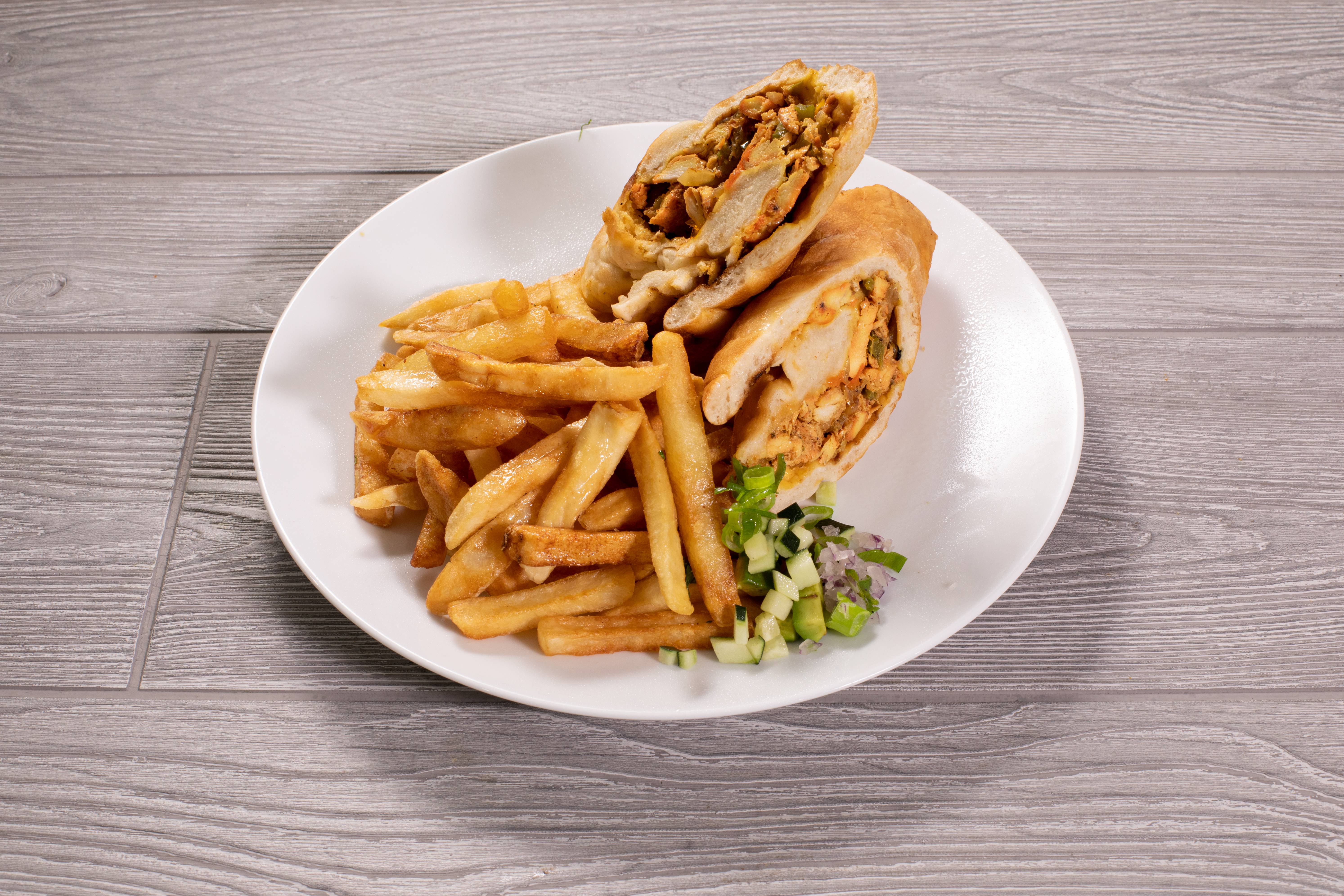 Order Chicken Sandwich food online from Al Aseel Grill & Cafe store, Houston on bringmethat.com