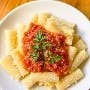 Order Penne Arrabbiata - Spicy Sauce w/ Garlic, Parsley & Chili Flakes/Parm food online from Milano Cafe & Deli store, Burbank on bringmethat.com