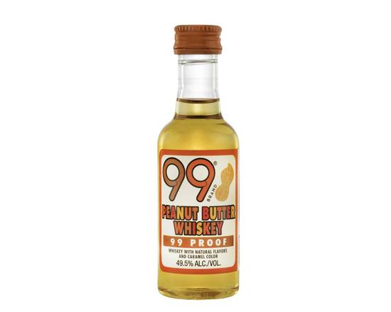Order 99 Peanut butter whiskey, 50mL liqueur (49.5% ABV) food online from Cold Spring Liquor store, Liberty Hill on bringmethat.com
