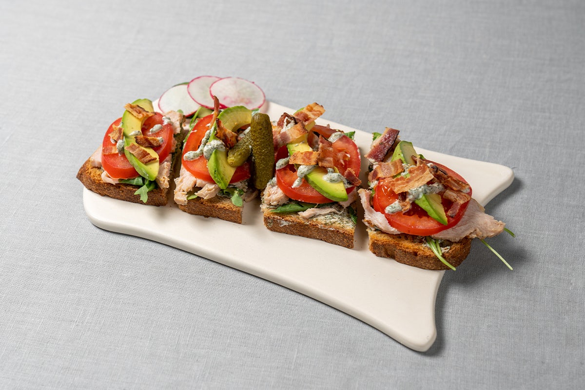 Order Turkey, Bacon & Avocado food online from Le Pain Quotidien store, Beverly Hills on bringmethat.com