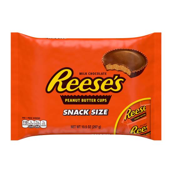 Order Reese's Milk Chocolate Peanut Butter Snack Size Cups Candy, 10.5 OZ food online from Cvs store, GREENWICH on bringmethat.com